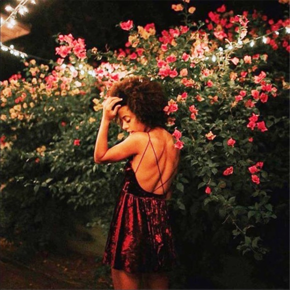 'Jana' Velvet Dress - Picture 6 of 7